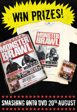 Win Monster Brawl T-Shirts, Posters & DVD’s