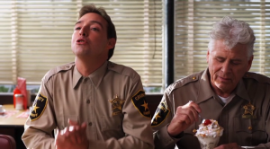 Sheriff Walt Fuller and Deputy Ernie Dobkins