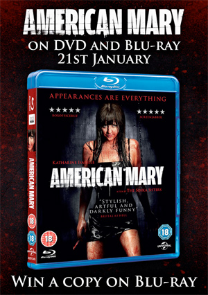 Win American Mary on Blu-ray