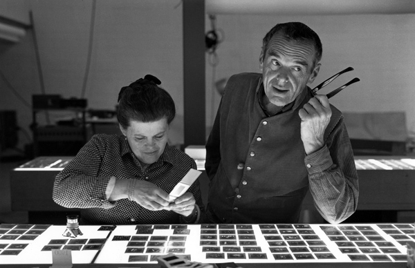 Win The World of Charles and Ray Eames Book + Barbican Exhibition Poster