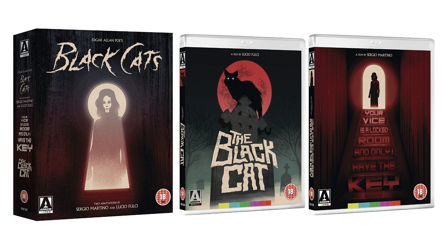 Black Cats (Black Cat and Your Vice is a Locked Room and Only I Have the Key) Blu Ray review