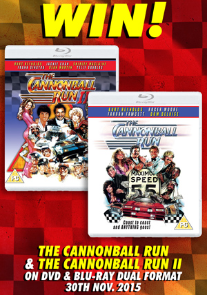 Win The Cannonball Run & The Cannonball Run II on Blu-ray!